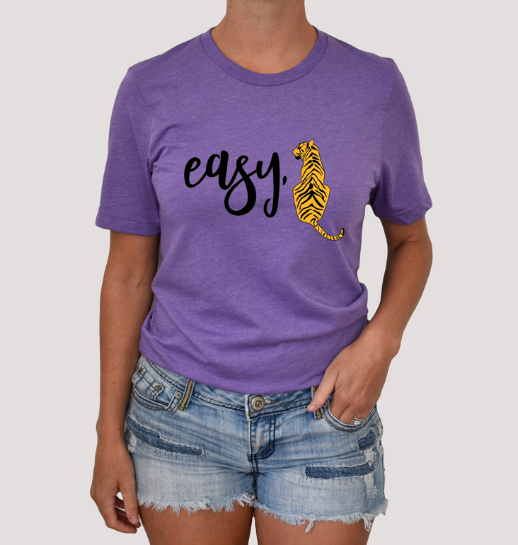 Easy Tiger T-Shirt – Gingham And Grace