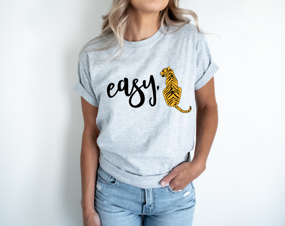 Easy Tiger T-Shirt – Gingham And Grace