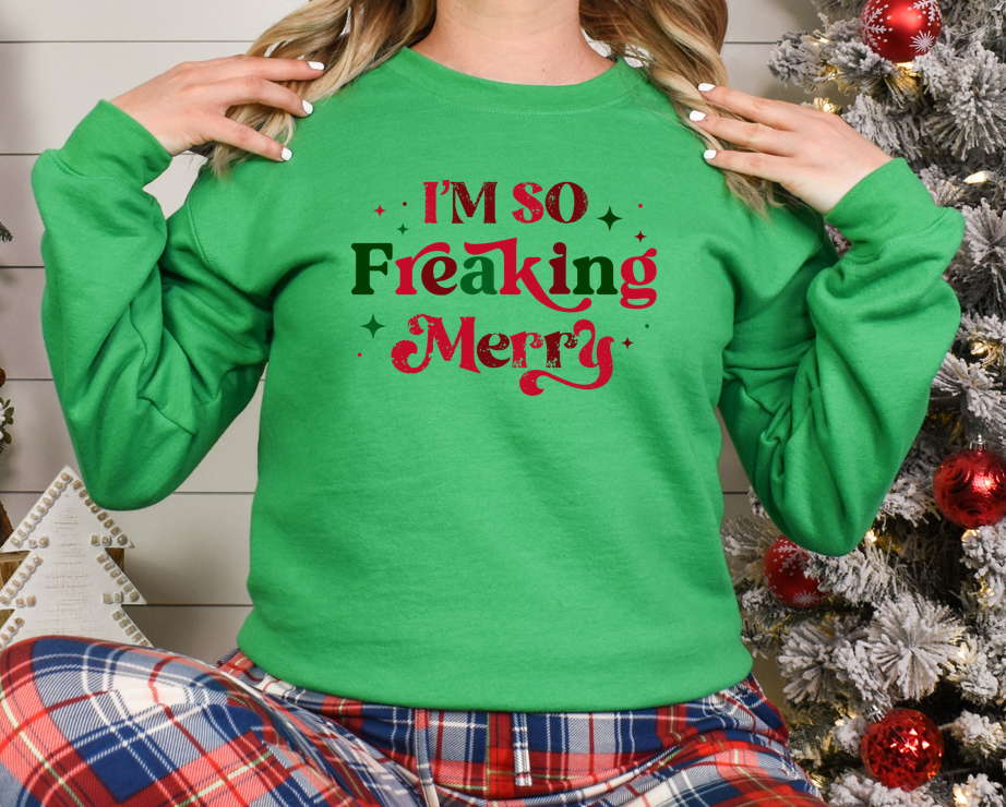 Cajun Christmas - Fleece Crew Sweatshirt – Malyn Grace