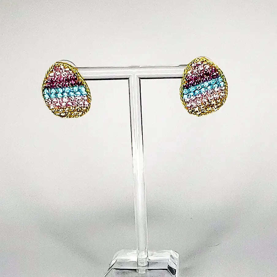 Easter Egg Luxe Stud Earrings