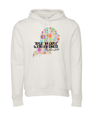 Treat People With Kindness (FLOWER GIRL) (HOODIES - additional colors)