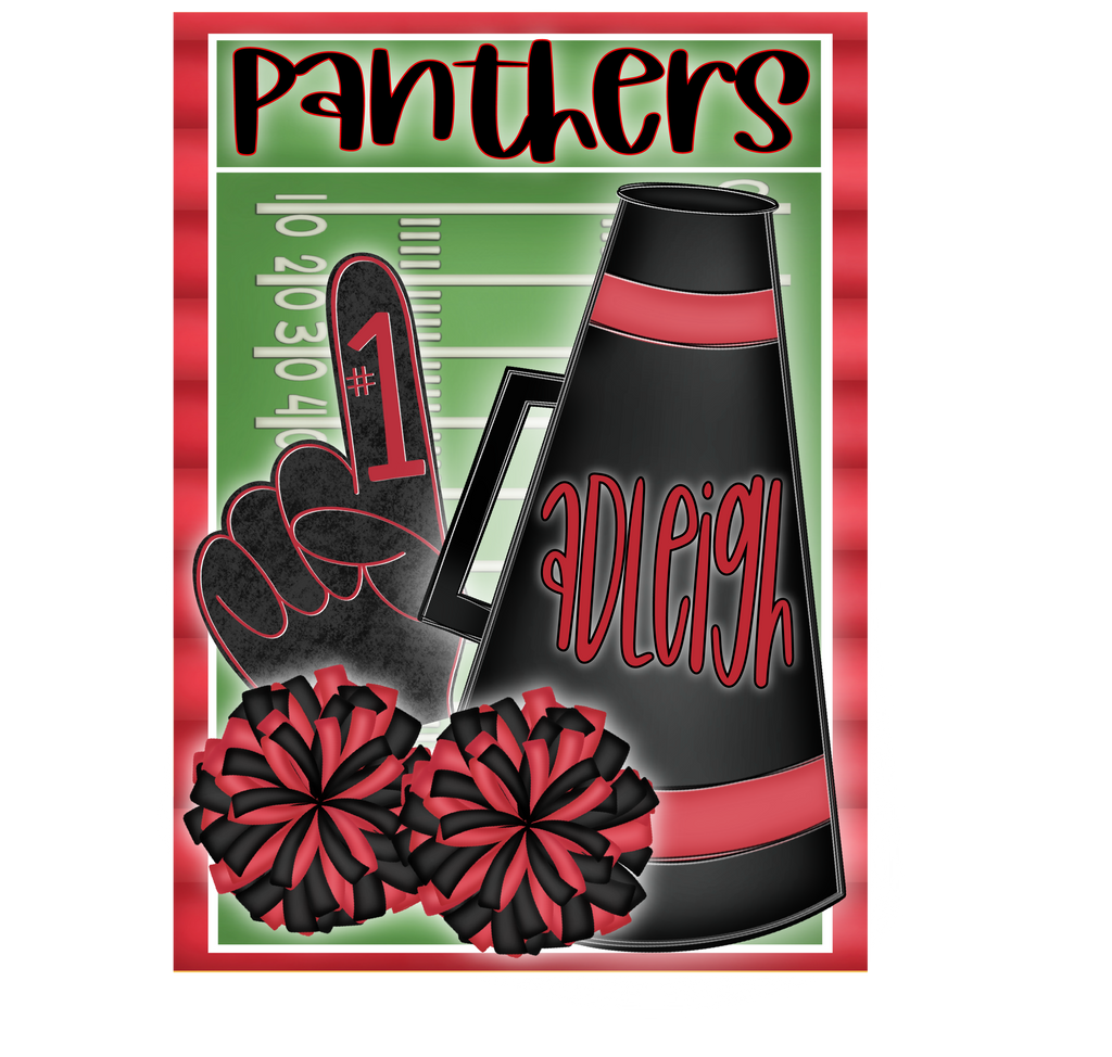 Parkway Panthers CHEER Yard Sign