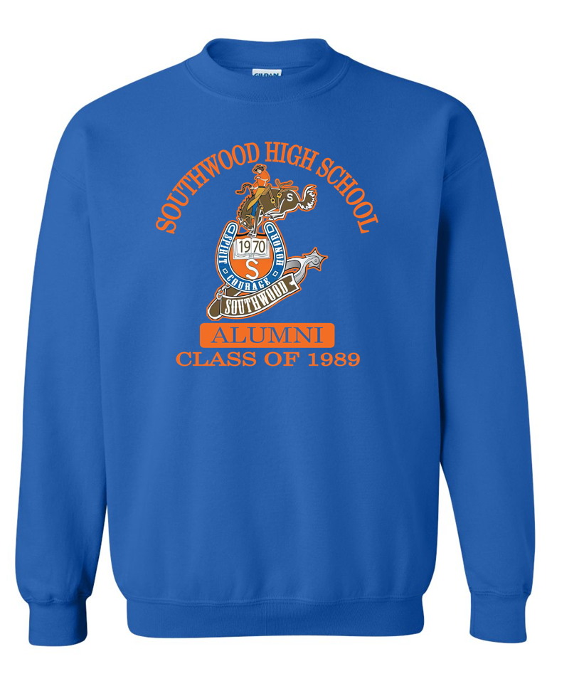 SHS Class of 1989 - Fleece Crew Sweatshirt