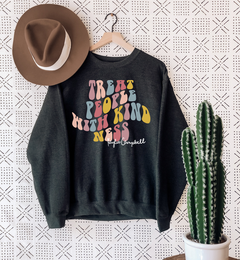 TREAT PEOPLE WITH KINDNESS (RAINBOW) (SWEATSHIRTS)