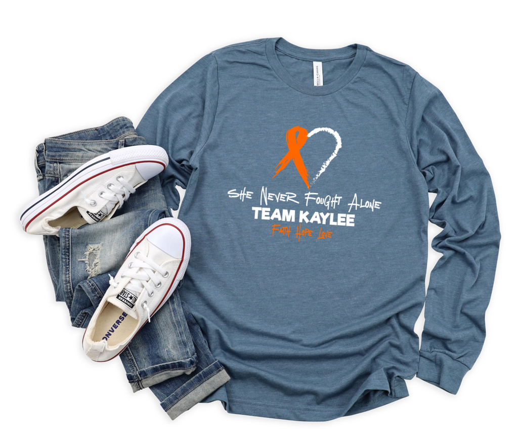 Team Kaylee (LONG-SLEEVE)(HEATHERED T's)