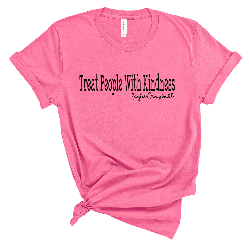 Treat People With Kindness (TYPEWRITER) (SOLID COLOR T'S)