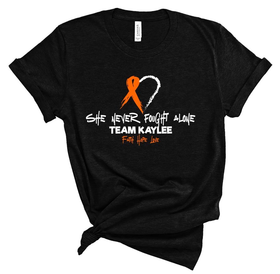 Team Kaylee (HEATHERED T's) (Additional Colors)