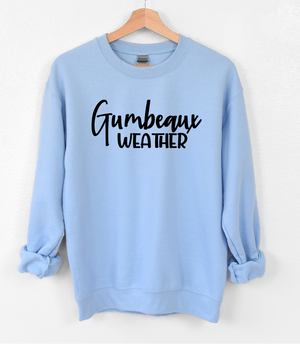 Gumbeaux Weather (Cajun Edition) - Fleece Crew Sweatshirt