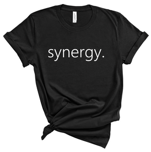 synergy. (logo)