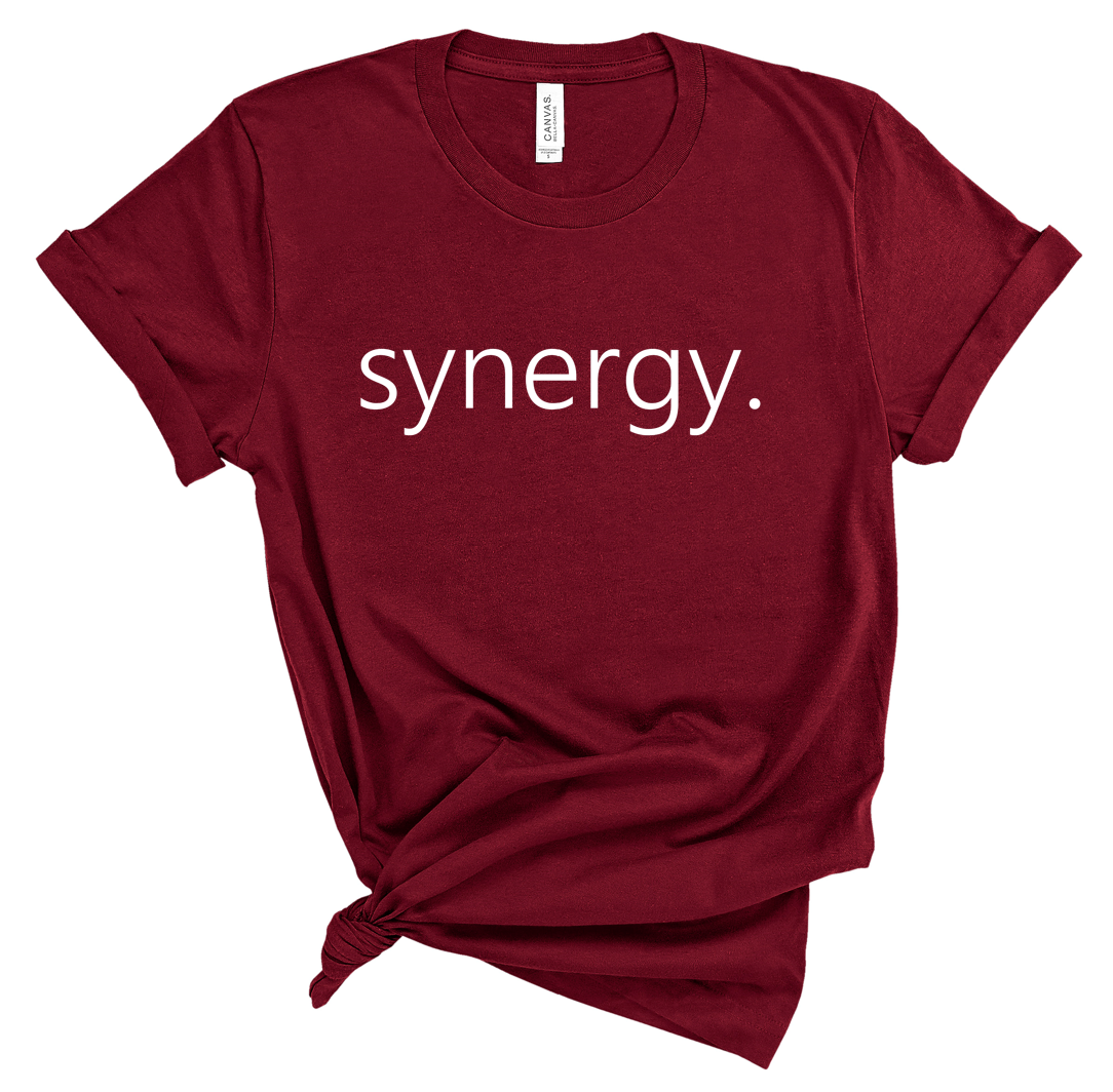 synergy. (logo)