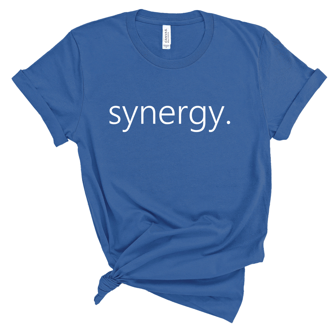 synergy. (logo)