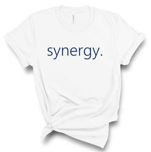 synergy. (logo)