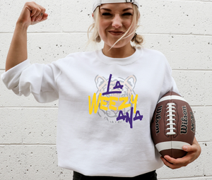 LaWeezyAna Gameday Edition - Fleece Crew Sweatshirt