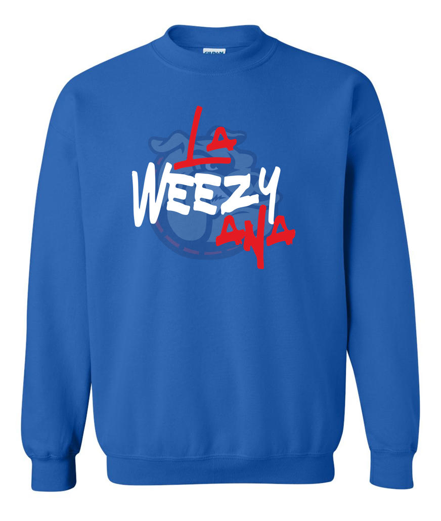 LaWeezyAna Bulldog Gameday Edition - Fleece Crew Sweatshirt