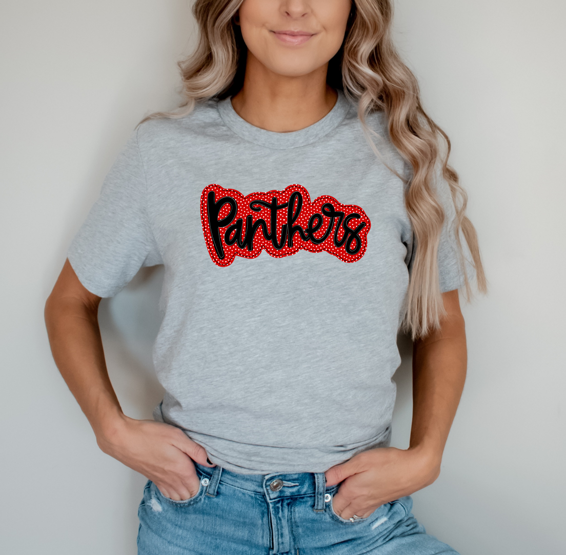 Panthers Polka Dot