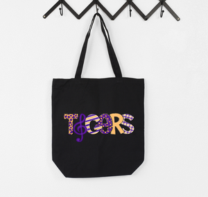 TIGERS Band Doodle (LARGE TOTE)