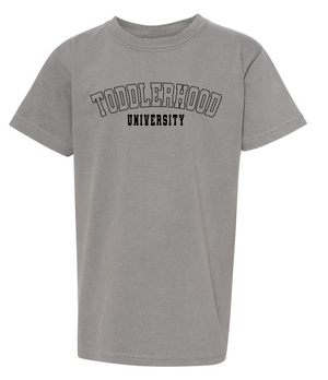 TODDLERHOOD UNIVERSITY - COMFORT COLORS (TODDLER / YOUTH)