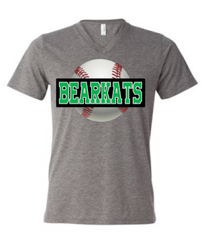 Bearkats Baseball Bold (v-neck)
