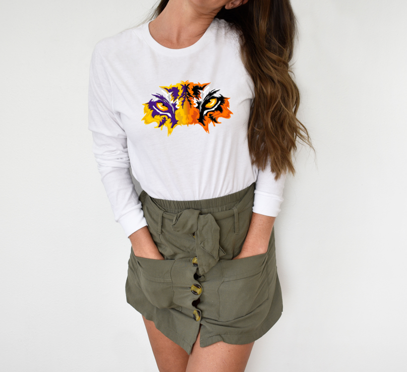 Champion Tiger Eyes - Long-sleeve