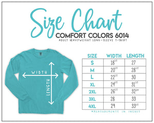 Jingle All The Way - Comfort Colors Long Sleeve