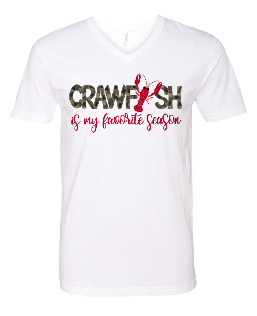 Crawfish Is My Favorite Season V-Neck