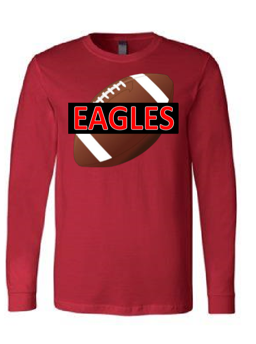 Elm Grove Eagles Football Bold (long-sleeve)