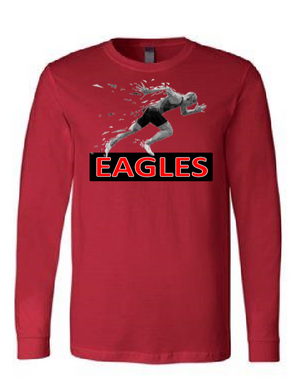 Elm Grove Eagles Track & Field Bold (long-sleeve)