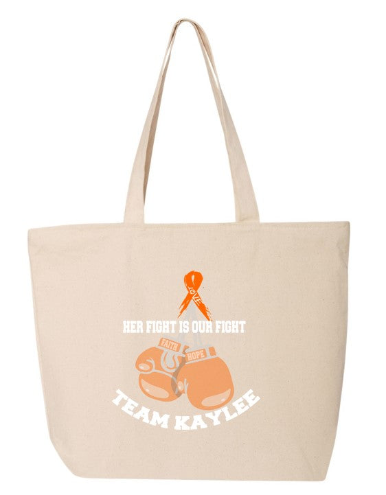Kaylee's Fight (LARGE TOTE)