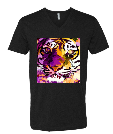 Funky Tiger (v-neck)