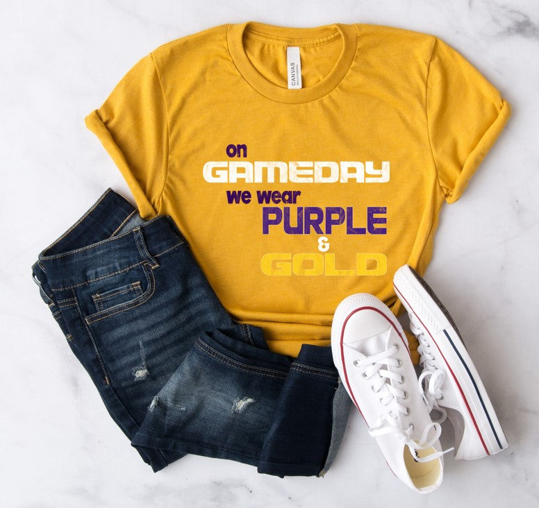 Gameday Purple & Gold