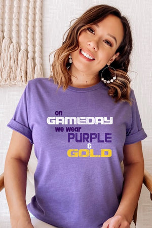 Gameday Purple & Gold