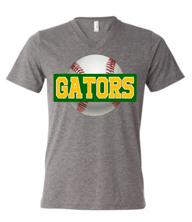Gators Baseball Bold (v-neck)