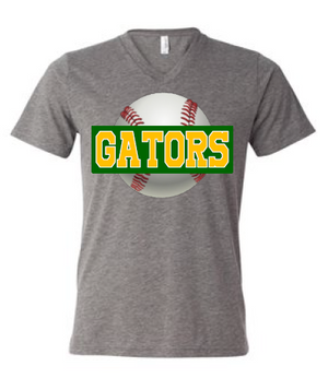 Gators Baseball Bold (v-neck)