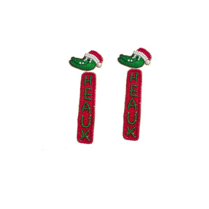 Heaux Heaux Christmas Earrings