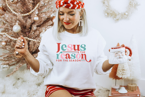 Jesus is the Reason - Fleece Crew Sweatshirt