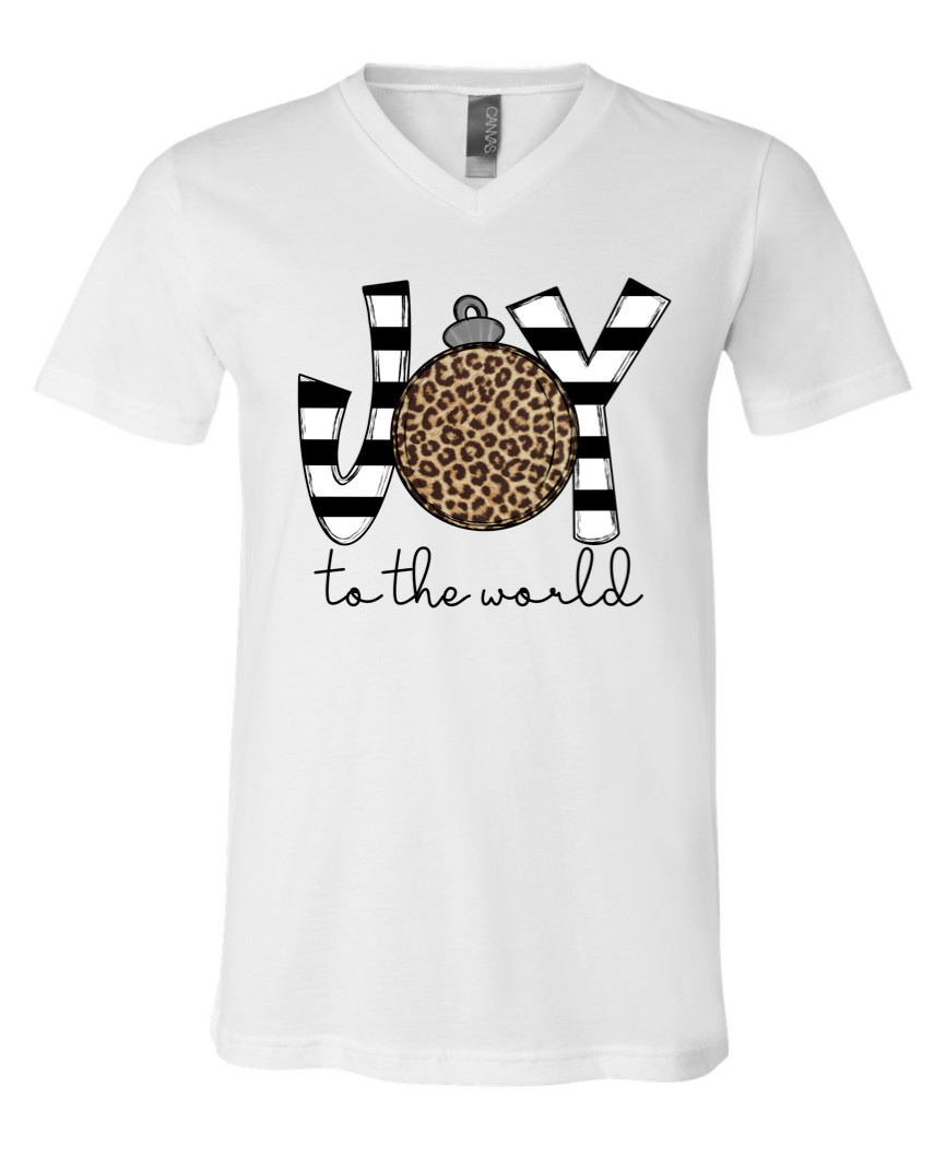 Joy to the World - V-neck Tee