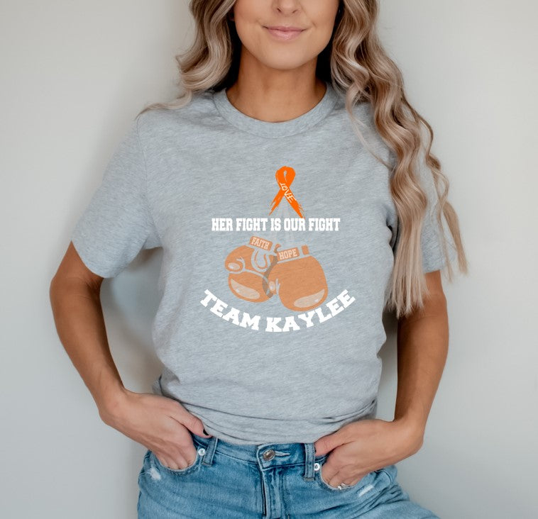 Kaylee's Fight (HEATHERED T's)