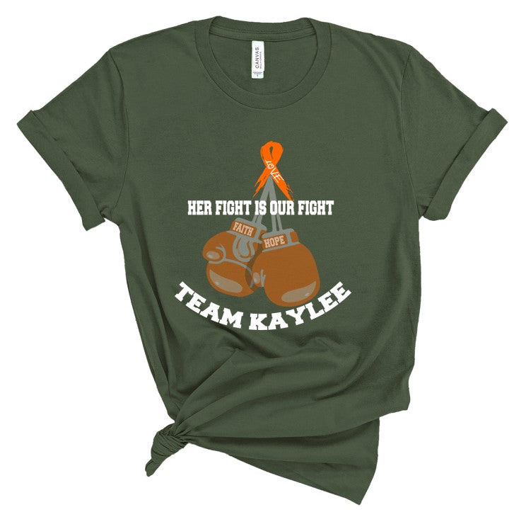 Kaylee's Fight (SOLID COLOR T's)