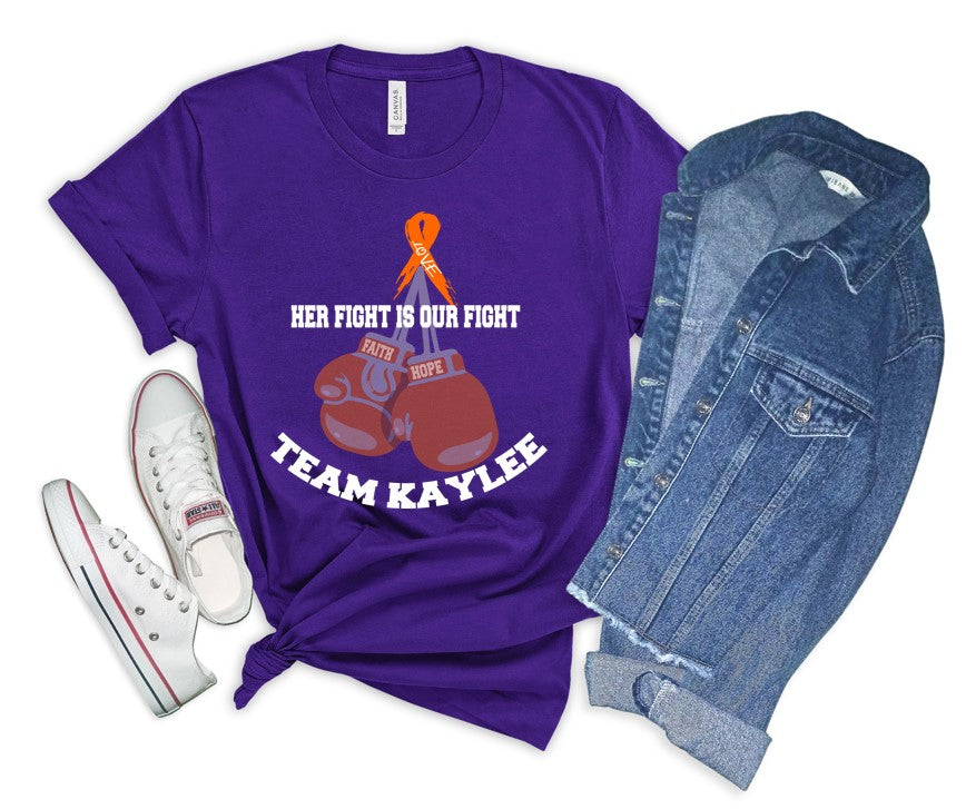 Kaylee's Fight (SOLID COLOR T's)