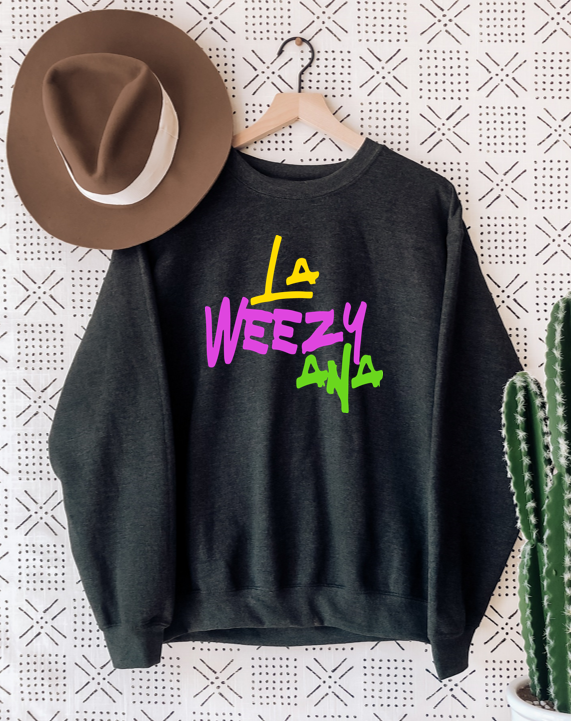 LaWeezyAna (Mardi Gras Edition) - Fleece Crew Sweatshirt