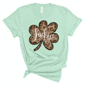 Leopard Lucky Clover