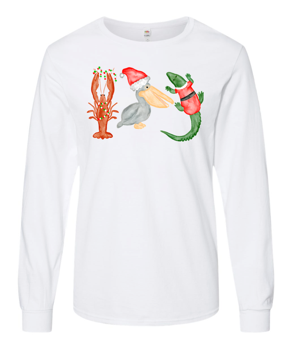 Bayou Christmas - Long Sleeve