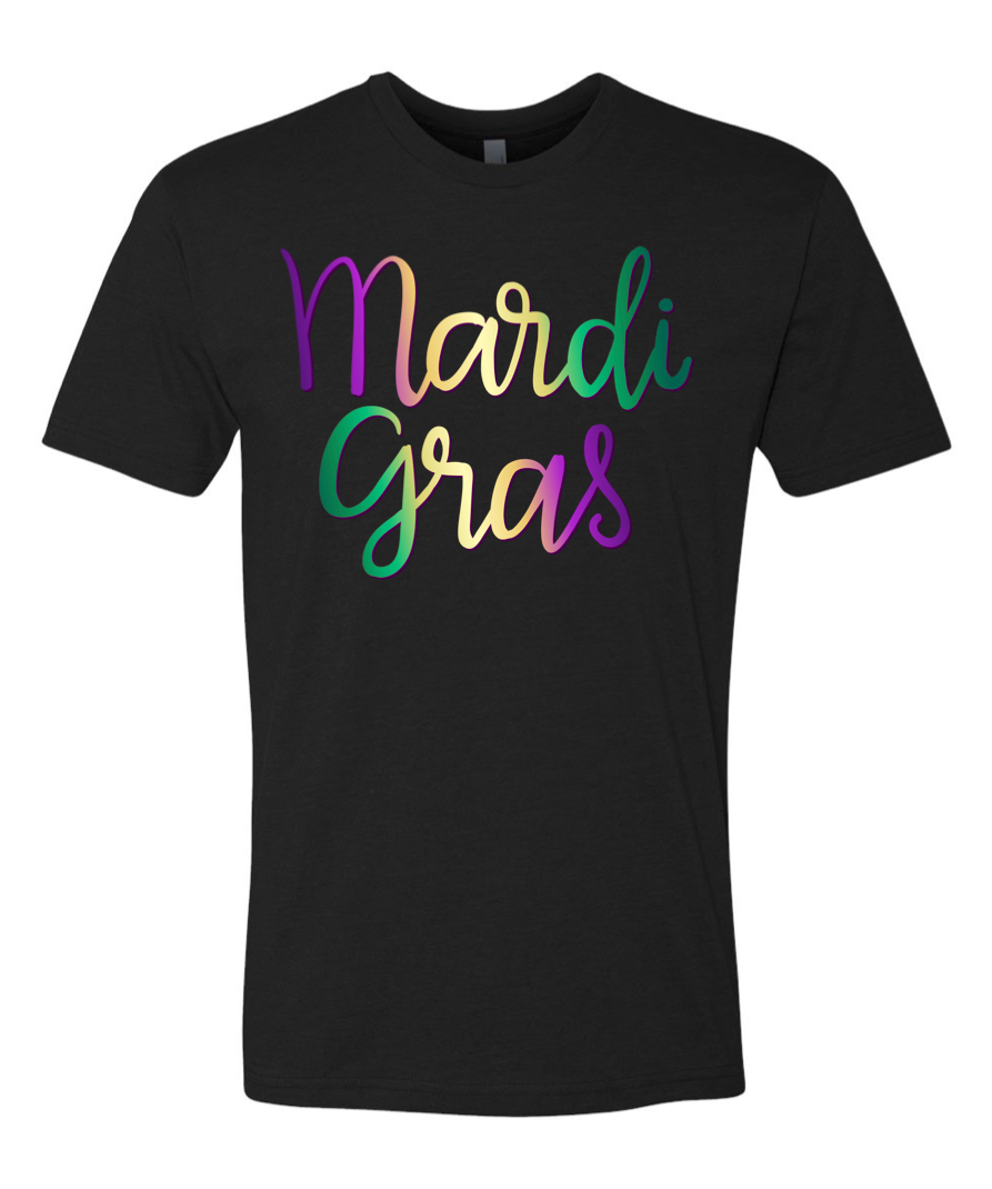 Mardi Gras Ombre