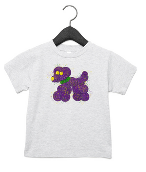 Mardi Gras Bead Dog (TODDLER)