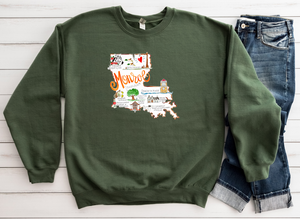 Monroe - Fleece Crew Sweatshirt