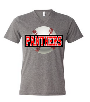 Panthers Baseball Bold (v-neck)