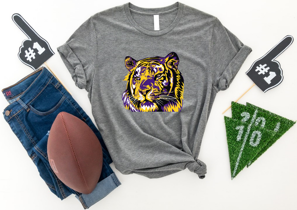 Purple & Gold Tiger