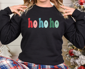 Retro ho ho ho - Fleece Crew Sweatshirt