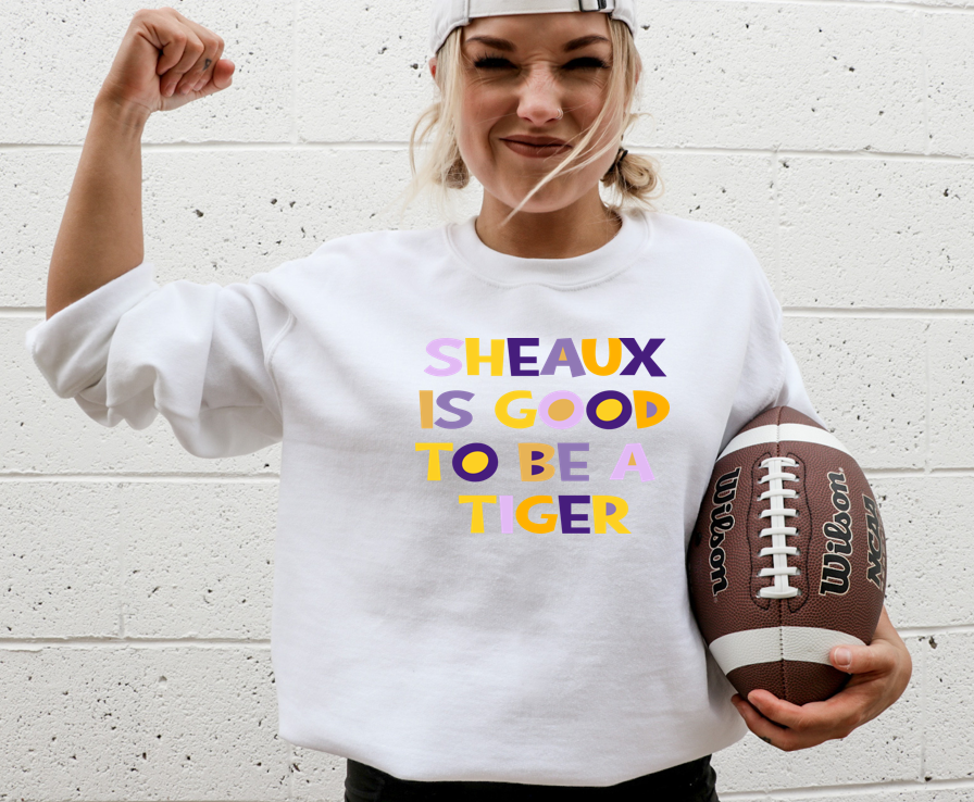Sheaux is Good... - Fleece Crew Sweatshirt