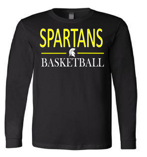 Youree Drive Spartans Basketball (long-sleeve)